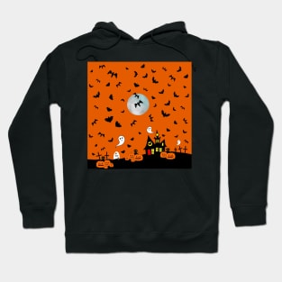 SPOOKY Season Happy Halloween Haunted House Hoodie